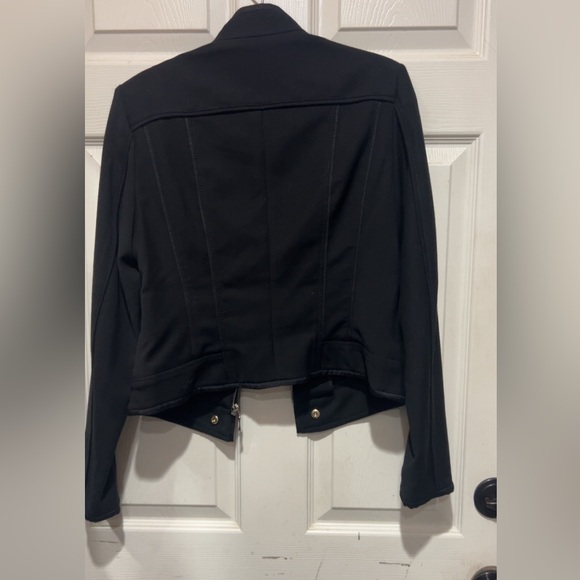 White House Black Market military style jacket w gold buttons Size: 6 #military - Picture 4 of 5